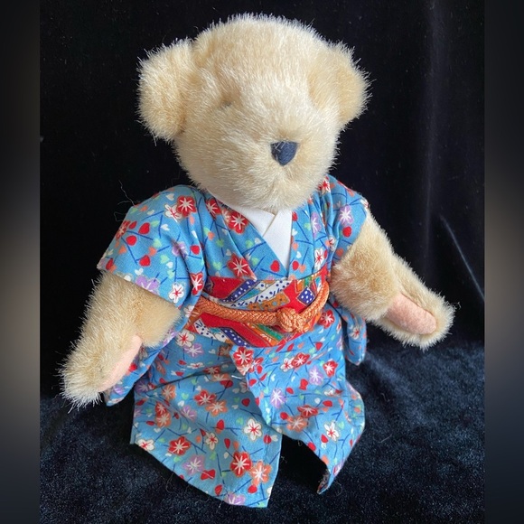 MUFFY VANDERBEAR Kyoto Blossoms Muffy Dressed in Kimono VINTAGE No ear bow 4356 - Picture 2 of 7